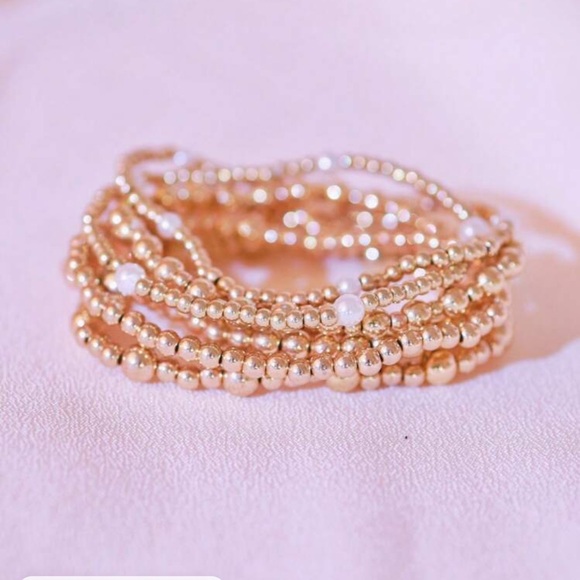 New 7 piece bearded bracelet set - Picture 3 of 7